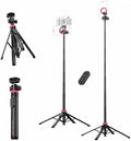 ULANZI MT44M Auto Open Magnetic Phone Tripod, 59" Selfie Stick with Remote by ulanzi