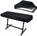 Digital Piano Keyboard Cover for Yamaha Montage M7, Electronic Keyboard Dust Cover, Stretch Fabric with Elastic Edge for Home Music Studio Storage by Unknown