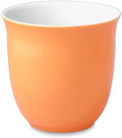 FORLIFE Japanese Teacup (Set of 4), 6.5 oz., Carrot - Image 2