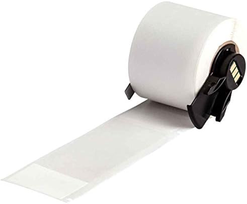 Brady PTL-33-427 TLS 2200 And TLS PC Link 4" Height, 1.5" Width, B-427 Self-Laminating Vinyl White And Translucent Color Label (100 Per Roll) by BradyCorp