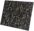 Multipurpose Carbon Fiber Mouse Pad - Hard, Thin, and Lightweight for Office, Gaming, and Daily Computer Use on Desk or Lap (Forged, Medium) by Banjiang