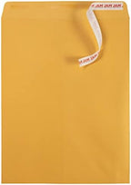 JAM PAPER 12 x 15 1/2 Open End Catalog Envelopes with Peel and Seal Closure - Brown Kraft - Bulk 500/Box - Image 2