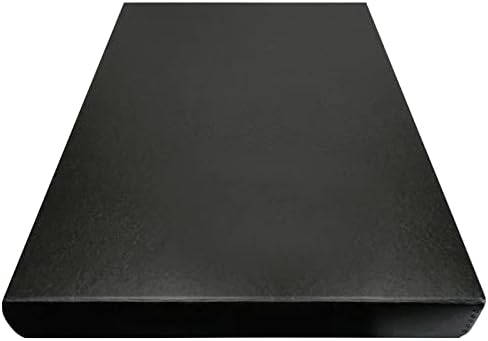 Golden State Art, Clamshell Archival Folio Storage Box 18x24 Inch, Black by GoldenStateArt