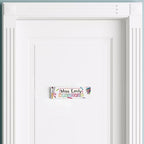 Artblox Acrylic Name Plate, 8'' x 2.5'', Personalized Teacher Desk Sign, Modern Signage - Image 6