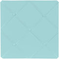Turquoise Blue Fabric Memory/Memo Photo Bulletin Board by Sweet Jojo Designs by SweetJojoDesigns