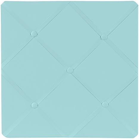 Turquoise Blue Fabric Memory/Memo Photo Bulletin Board by Sweet Jojo Designs by SweetJojoDesigns