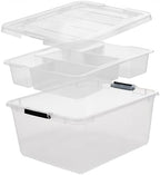 IRIS USA 6-Pack 18 Quart Clip Box with Latching Lid - Image 6