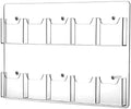 Eersida 10 Pockets Acrylic Brochure Pamphlet Holder for Flyer Literature by Eersida