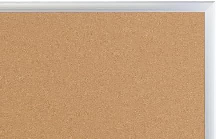 Staples Cork Bulletin Board, Aluminum Frame, 3x2 Ft, Self-Healing - Image 7
