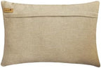 The HomeCentric Gold 12"x20" (30x50 cm) Lumbar Pillow Cover, Faux Leather Animal, Leopard Spots & Sequins Oblong Pillow, Applique Pattern Modern Style - Leopard Spotlight - Image 3