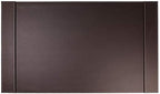 SumacLife Executive Modern Large Matte Coffee Brown Leather Laptop Mat Office Desk Pad 34" x 20" with Lifting Side Rails for Blotter Paper - Image 6