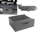 Magnetic Drawer Organizer for Secretlab Magnus Desk,Large Hidden Drawer Compatible with Magnus Pro/XL,Strong Magnetic Mount, Space-Saving Design (Grey) by Unknown