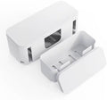 Cable Management Box Set – White, Large & Medium Cord Organizer Box for Home and Office by Unknown