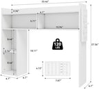 ELECWISH Desktop Bookshelf, Desk Shelf for Computer Desk, 33.46”, 5 Tier - Image 2