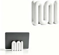 Sculptural Laptop Stand for Desk Organization，White：19mm by Unknown