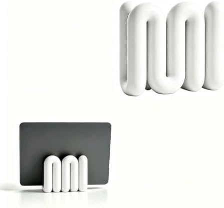 Sculptural Laptop Stand for Desk Organization，White：19mm by Unknown