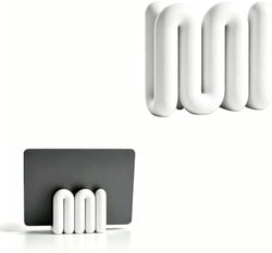 Sculptural Laptop Stand for Desk Organization，White：25mm by Unknown