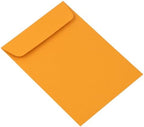 JAM PAPER 5 1/2 x 7 1/2 Open End Catalog Envelopes with Peel and Seal Closure - Brown Kraft Manila - Bulk 500/Carton - Image 7