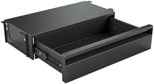 POPMOON 16.6 inch Under Desk Drawer, Adjustable Pull Out Storage Organizer by POPMOON