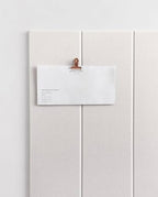 24"x47" Large Cork Board Alternative – 8 Pack Shiplap Felt Wall Tiles with Safe Removable Adhesive Tabs | Felt Bulletin Board for Walls Pin Board for Office, Home, Classroom, Kids Room – Warm White - Image 3