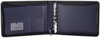 2Fold Zippered Business Checkbook Binder - 7 Ring Binder for Business Checks with Built-in Organizer and Card Case - PU Leather Portfolio for up to 600 3-Up Checks (Blue) - Image 5