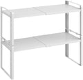 2 Pack Width Expandable Kitchen Cabinet Organizer Shelves by Unknown