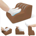 Foot Rest for Under Desk at Work,2-Tier Footrest with Handle Brown by Unknown