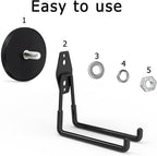 Magnetic Hook Heavy Duty, Cordless Drill Magnetic Hooks, Large Magnetic Storage Hook, Magnet Hooks for Workshop Organization, Garage and Garden Tool Holder(4Pack) - Image 2