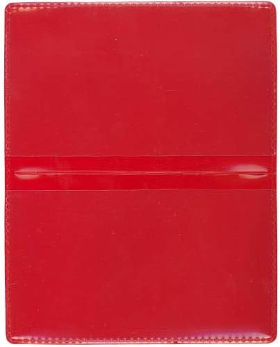 StoreSMART Red Folding Business Card Holders - 20 Pack - Polypropylene Plastic (RPP2915R20) - Image 2
