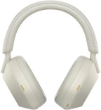 Sony WH-1000XM5 Wireless Noise Canceling Headphones with (Silver) Bundle - Image 3