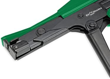 42711 Zip Tie Gun/Cable Tie Install Tool, Adjustable Tension with Built-In Cutter, for Nylon Ties up to 1/4”- Green - Image 6