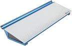 Quartet Glass Dry Erase White Board 18"W x 6"H, Compact Desktop Whiteboard with Storage Drawer, Dotted (GDP186D) by Quartet