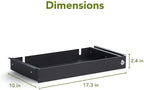 Perfect Posture Under Desk Drawer 10" x 20" Desk Organizer & Desk Storage - Image 3