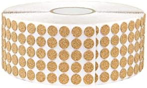 The Felt Store Adhesive Kiss Cut Cork Button Rolls - 1/8" Thick, 3/8" Dia, 1500 Pices by TheFeltStore