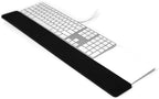 GRIFITI Slim Wrist Pad 24" x 4" x 0.375" Inch Extra Long Soft Profile Keyboard & Mousepad Wrists Rest for 1/4 Inch Thick Keyboard with Trackpad or Mouse Ergonomic Support by GRIFITI