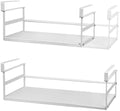 Under Shelf Storage Basket, 2-Pack Under Cabinet Shelf Organizer by Selosiz