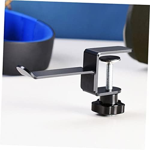 Hemobllo 2pcs Headphone Hanger Hook Under Desk Metal Clip for Headsets Bags Accessories Versatile Storage for Home Office School Use - Image 4
