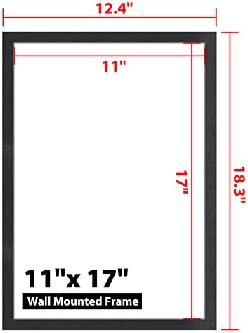 11"x 17" Self Adhesive Sign Holder, Double Sided Window Display Frame with Clear PVC and Strong Magnetic for Office/Home/Store/Door/Glass/Wall (Black, 20Pack) - Image 6