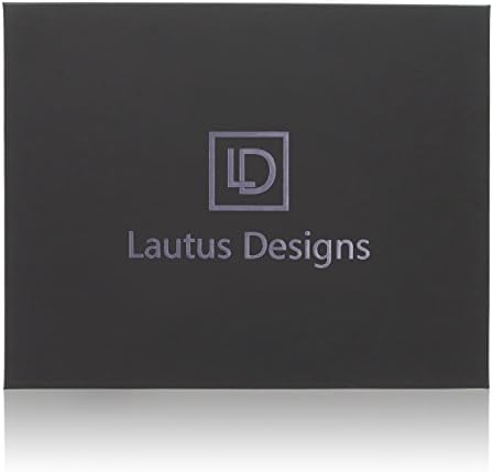 Dark Brown Zippered Portfolio Binder - PU Leather Business Portfolio Organizer - Padfolio for Men & Women with US Letter Notepad, 10.5 Inch Tablet Pocket & Gift Box by Lautus Designs - Image 5