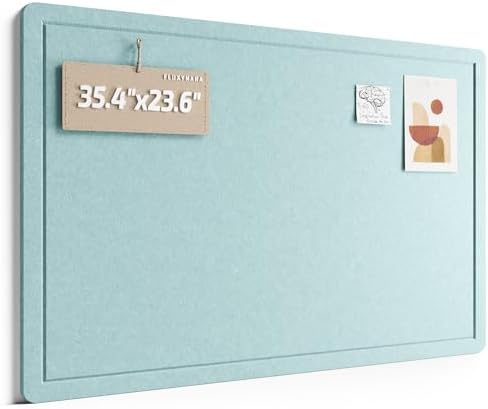 Fluxynara 35.4"x23.6" Large Bulletin Board,Coastal Dawn by FLUXYNARA