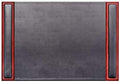 Dacasso Rosewood and Leather Desk Pad with Side-Rails, 25.5 by 17.25 Inch (P8002) by Dacasso