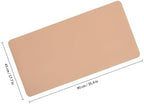 Dual-Sided Desk Pad for Keyboard and Mouse, PU Cork Protector - Image 2