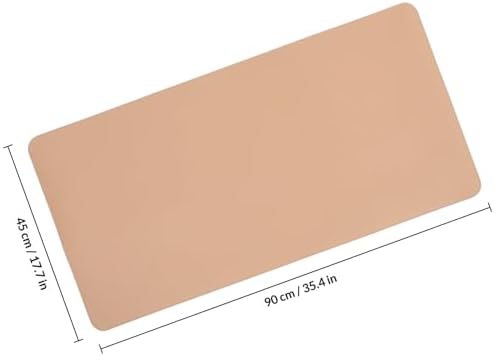 Dual-Sided Desk Pad for Keyboard and Mouse, PU Cork Protector - Image 2