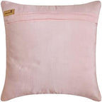 The HomeCentric Cushion Cover, Pink Decorative Pillow Cover, Fuchsia Silver Sequins Girls Room Glitter Sparkly Pillow Cover, 18x18 inch (45x45 cm) Cushion Cover, Square Silk Throw - Pink Angel - Image 3