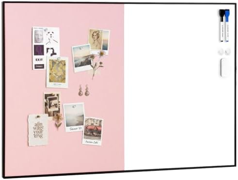 ARCOBIS Cork Board White Board Combo for Wall by ARCOBIS