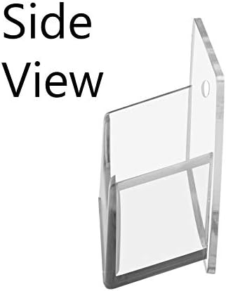 Marketing Holders Wall Business Card Holder with Hanging Hardware for 3.5" x 2" Gift Cards Clear Acrylic 21 Slot Display Holds 50 Contact or 30 Membership Cards No Assembly - Image 5
