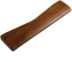 Ergonomic Wooden Wrist Rest Solid Wood Walnut for Keychron Q8 by YMDK