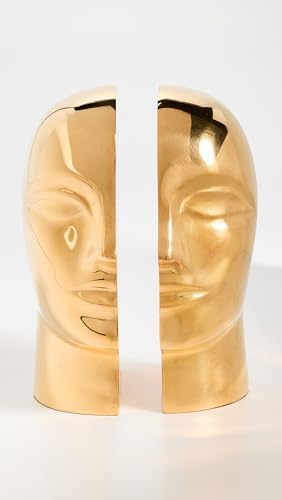 Jonathan Adler Women's Brass Atlas Bookend Set of 2 - Image 2