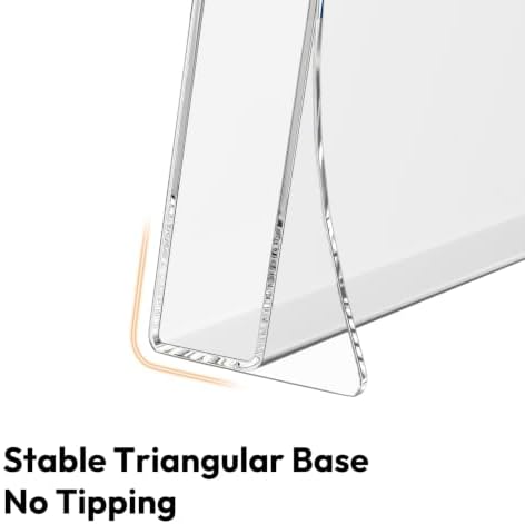 NIUBEE Acrylic Brochure Holder 8.5 x 11, Flyer Holder Stand Display, 2 Pack - Image 3