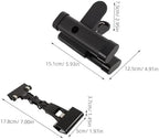 COHEALI 360° Rotatable Copy Paper Holder Clip with Strong Grasp Metal Construction, Easel Brush Organizer for Artists and Office Use in Banks and Art Studios - Image 2